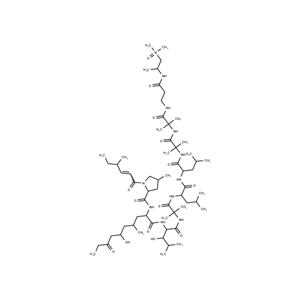 化合物 Leucinostatin K|T25682|TargetMol