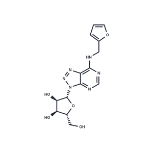 化合物 8-Azakinetin riboside,8-Azakinetin riboside