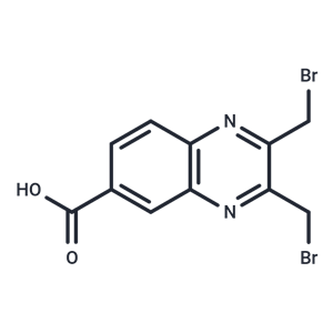 化合物 6-Quinoxalinecarboxylic acid, 2,3-bis(bromomethyl)-|T10186|TargetMol