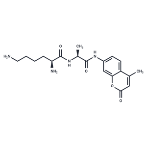 化合物 7-Lysylalanyl-4-methylcoumarinamide|T29485|TargetMol