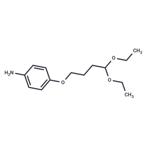 化合物 Butyraldehyde, 4-(p-aminophenoxy)-, diethyl acetal,Butyraldehyde, 4-(p-aminophenoxy)-, diethyl acetal
