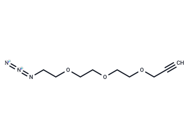 化合物 Propargyl-PEG3-azide,Propargyl-PEG3-azide