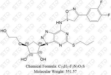 替格瑞洛杂质279,Ticagrelor Impurity 279