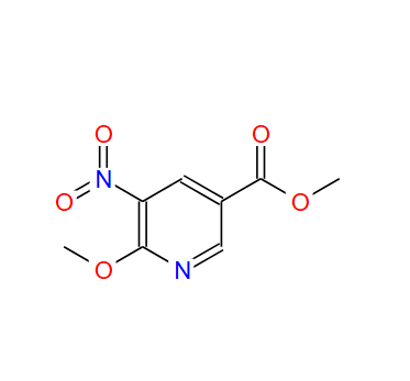 6-甲氧基-5-硝基烟酸甲酯,Methyl 6-Methoxy-5-nitronicotinate