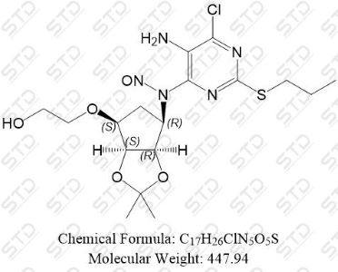 替格瑞洛杂质334,Ticagrelor Impurity 334