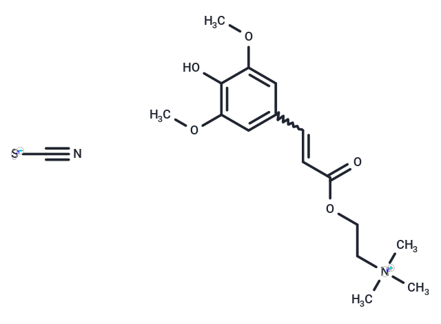 芥子碱硫氰酸盐,Sinapine thiocyanate