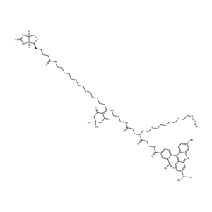 化合物 Biotin-PEG4-Dde-TAMRA-PEG3-Azide|T17584|TargetMol