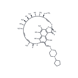 化合物 25-Desacetylrifapentine|T29330|TargetMol