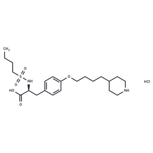 化合物 Tirofiban HCl,Tirofiban HCl