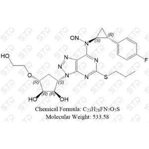 替格瑞洛杂质294 (N-亚硝基替格瑞洛杂质293)