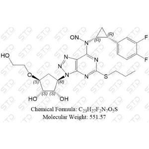 替格瑞洛杂质338 (N-亚硝基替格瑞洛杂质80),Ticagrelor Impurity 338 (N-Nitroso Ticagrelor Impurity 80)