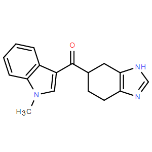 5-[(1-甲基吲哚-3-基)羰基]-4,5,6,7-四氢苯并咪唑