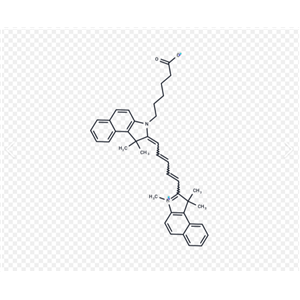 CY5.5-L-酪氨酸，CY5.5-L-Tyrosine，Cyanine 5.5 近红外荧光染料偶联 L - 酪氨酸
