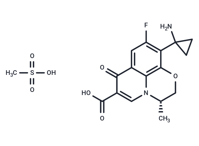 帕珠沙星甲磺酸盐,Pazufloxacin Mesylate