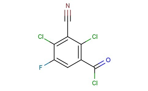 3-氰基-2,4-二氯-5-氟苯甲酰氯,3-Cyano-2,4-Dichloro-5-Fluorobenzoyl Chloride)