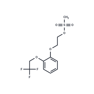 化合物T9894,2-[2-(2,2,2-Trifluoroethoxy)phenoxy]ethyl methanesulfonate