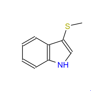 3-(甲基硫烷基)-1H-吲哚,3-(METHYLTHIO)-1H-INDOLE