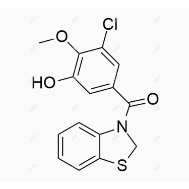 多替诺德杂质73,benzo[d]thiazol-3(2H)-yl(3-chloro-5-hydroxy-4-methoxyphenyl)methanone