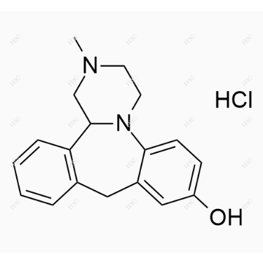 米安色林杂质19(盐酸盐),2-methyl-1,2,3,4,10,14b-hexahydrodibenzo[c,f]pyrazino[1,2-a]azepin-8-ol hydrochloride