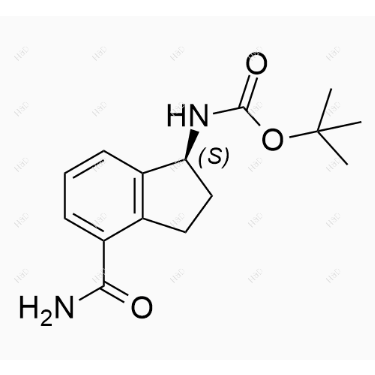 奥扎莫德杂质46,(S)-tert-butyl (4-carbamoyl-2,3-dihydro-1H-inden-1-yl)carbamate