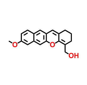 （8-甲氧基-2,3-二氢-1H-苯并[b]黄原烯-4-基）甲醇,(8-methoxy-2,3-dihydro-1H-benzo[b]xanthen-4-yl)methanol