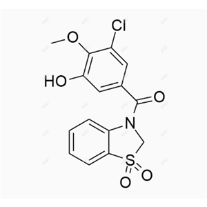 多替诺德杂质74,(3-chloro-5-hydroxy-4-methoxyphenyl)(1,1-dioxidobenzo[d]thiazol-3(2H)-yl)methanone