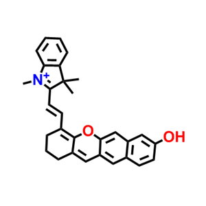 2929254-53-3 ；（E） -4-（2-（1,3,3-三甲基-3H-14-吲哚-2-基）乙烯基）-2,3-二氢-1H-苯并[b]黄原烯-8-醇