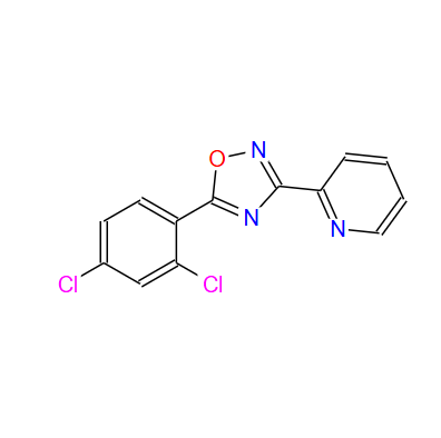 5-(2,4-二氯苯基)-3-吡啶-2-基-1,2,4-恶二唑,5-(2,4-dichlorophenyl)-3-pyridin-2-yl-1,2,4-oxadiazole