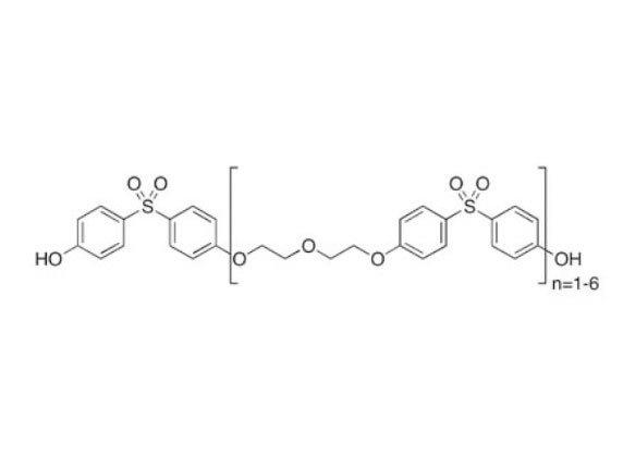 Phenol, 4,4′-sulfonylbis-, Polymer mit 1,1′-Oxibis[2-chlorethan], EO 2-12 mol (75 % EO 2-6 mol)