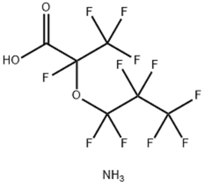 全氟(2-甲基-3-氧杂己酸)铵,Ammonium 2-(heptafluoropropoxy)-2,3,3,3-tetrafluoropropanoate