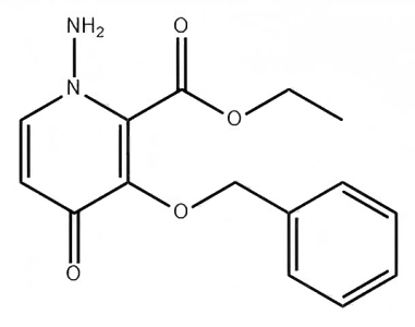 1-氨基-3-苄氧基-4-氧代-1,4-二氢吡啶-2-羧酸乙酯,1-Amino-3-benzyloxy-4-oxo-1,4-dihydropyridine-2-carboxylic acid ethyl ester