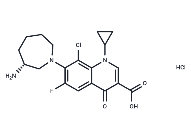 盐酸贝西沙星,Besifloxacin Hydrochloride