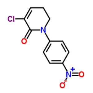 3-氯-5,6-二氢-1-(4-硝基苯基)-2(1H)-吡啶酮,3-Chloro-1-(4-nitrophenyl)-5,6-dihydropyridin-2(1H)-one