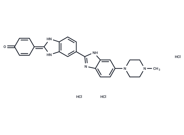 化合物Hoechst 33258,Hoechst 33258 trihydrochloride