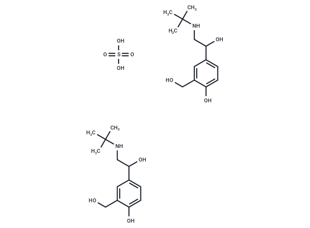 沙丁胺醇半硫酸盐,Salbutamol hemisulfate