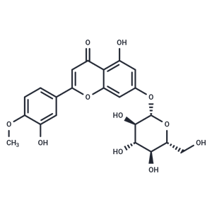 香叶木素-7-O-葡萄糖苷,Diosmetin-7-O-β-D-glucopyranoside