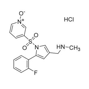 3-（（2-（2-氟苯基）-4-（（甲基氨基）甲基）-1H-吡咯-1-基）磺酰基）吡啶 1-氧化物