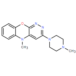 5-甲基-3-(4-甲基哌嗪-1-基)-5H-苯并[b]哒嗪并[4,3-e][1,4]恶嗪