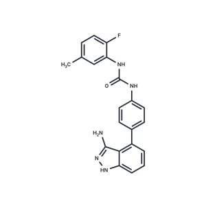 化合物 Linifanib,Linifanib