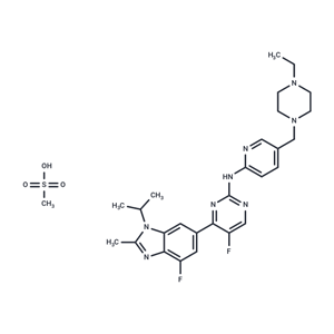 化合物 abemaciclib mesylate,Abemaciclib methanesulfonate