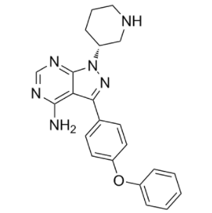 (R)-3-(4-苯氧基苯基)-1-(哌啶-3-基)-1H-吡唑并[3,4-d]嘧啶-4-胺,(R)-3-(4-Phenoxyphenyl)-1-(piperidin-3-yl)-1H-pyrazolo[3,4-d]pyrimidin-4-amine