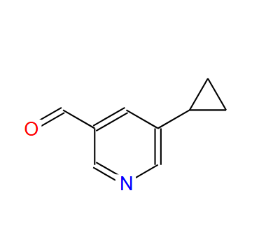 5-环丙基烟醛,5-cyclopropylnicotinaldehyde