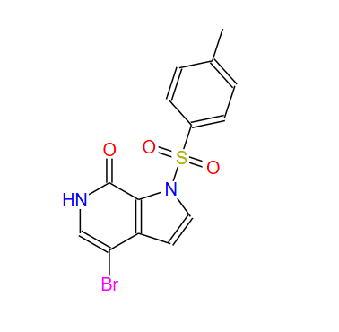 4-溴-1-对甲苯磺酸基-1-H-吡咯-7(6H)-酮,4-bromo-1-tosyl-1H-pyrrolo[2,3-c]pyridin-7(6H)-one