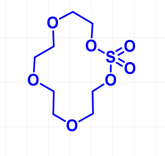 1,3,6,9,12-五氧杂-2-硫杂环十四烷 2,2-二氧化物,1,3,6,9,12-Pentaoxa-2-thiacyclotetradecane, 2,2-dioxide