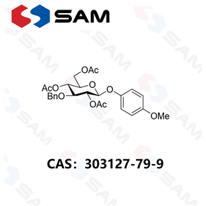 4-甲氧苯基 2,4,6-三-O-乙酰基-3-O-苄基-β-D-吡喃葡萄糖苷
