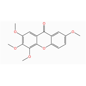 2,3,4,7-Tetramethoxyxanthon，129168-56-5，天然产物，中药对照品。