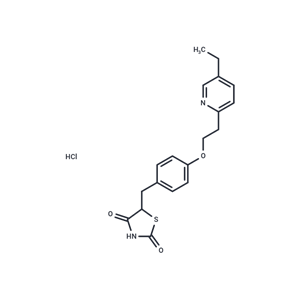 匹格列酮盐酸盐|T0214L|TargetMol