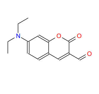 7-(二乙氨基基)香豆素-3-甲醛,7-(diethylaMino)-2-oxo-2H-chroMene-3-carbaldehyde