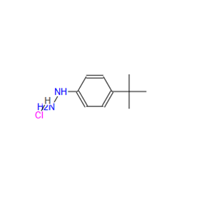 4-叔丁基苯肼盐酸盐  36600-66-5  4-tert-Butylphenylhydrazine monohydrochloride