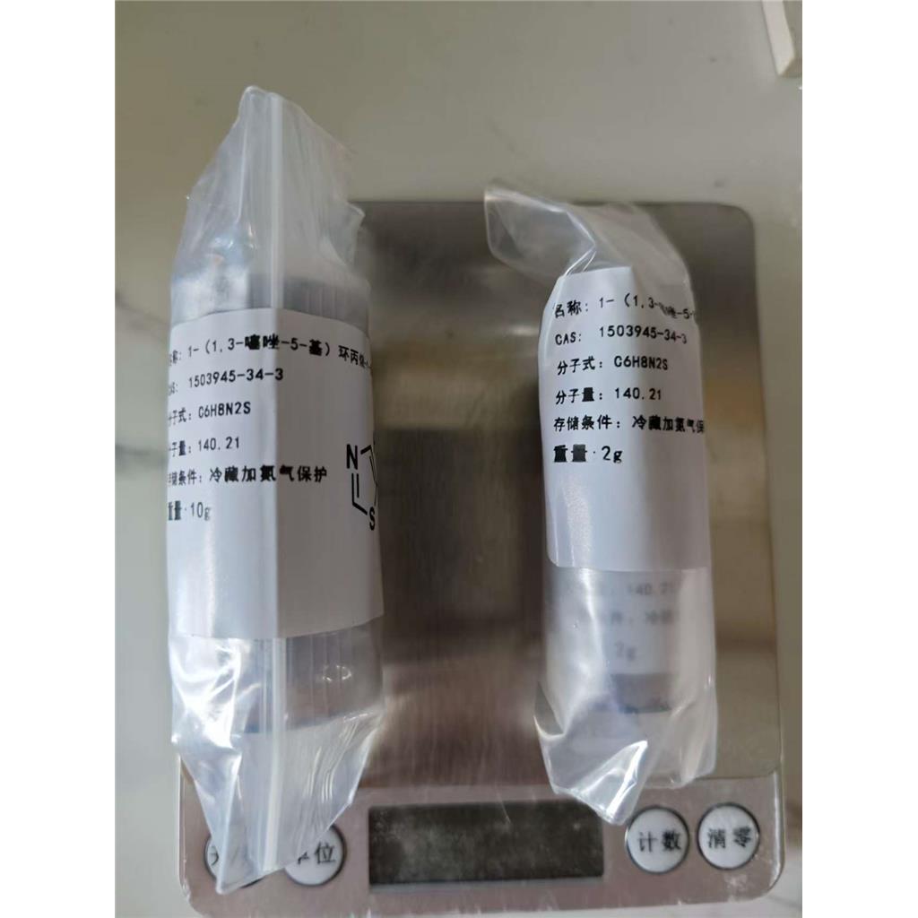 1-噻唑-5-基环丙胺盐酸盐,1-Thiazol-5-ylcyclopropanamine hydrochloride